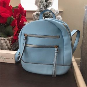 Vegan leather everyday bagpack
